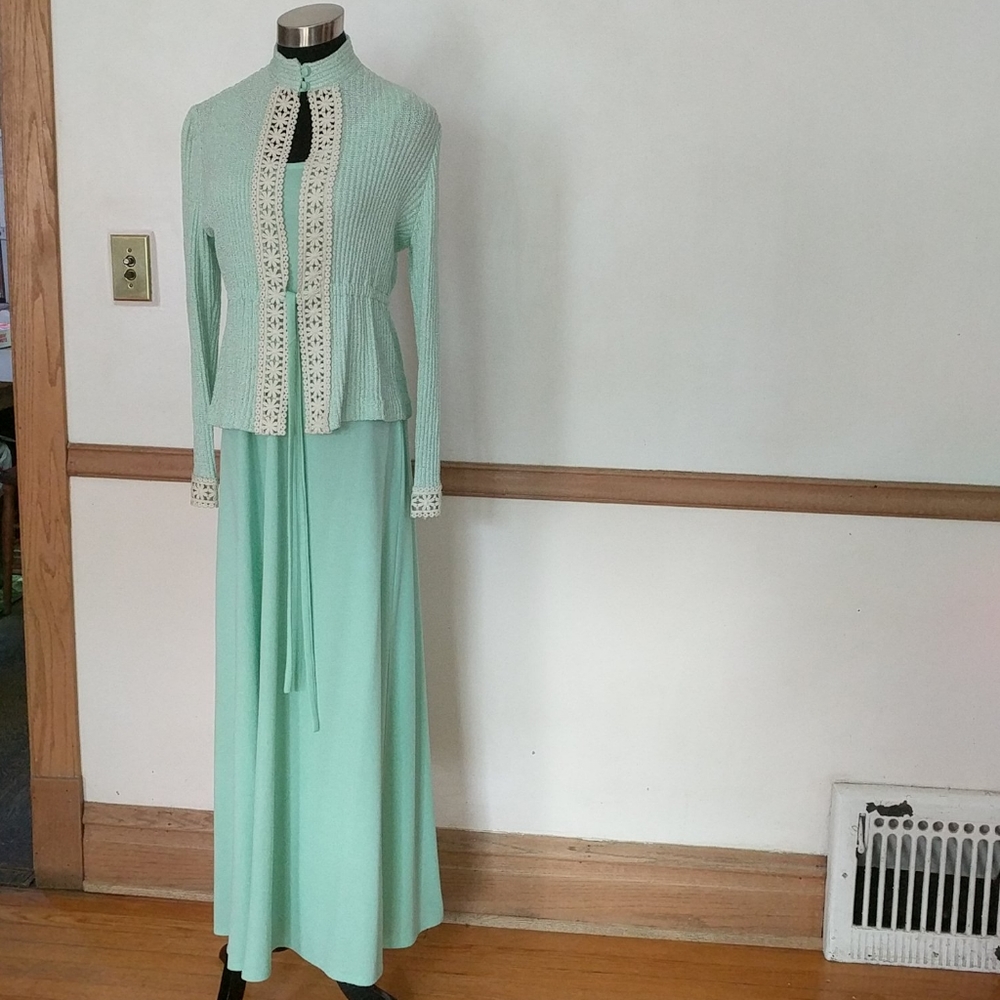 Fabulous Vintage 60s Evening Dress size 8